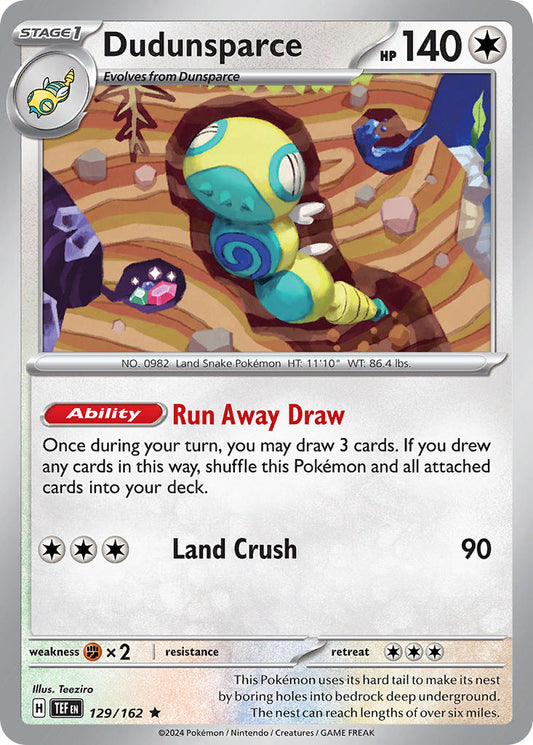 129/162  Dudunsparce