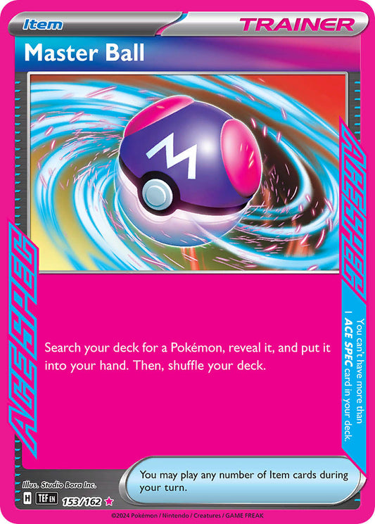153/162  Master Ball