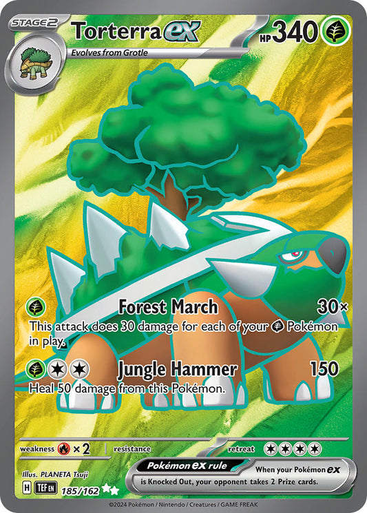 185/162  Torterra ex - 185/162