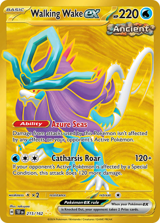 215/162  Walking Wake ex - 215/162