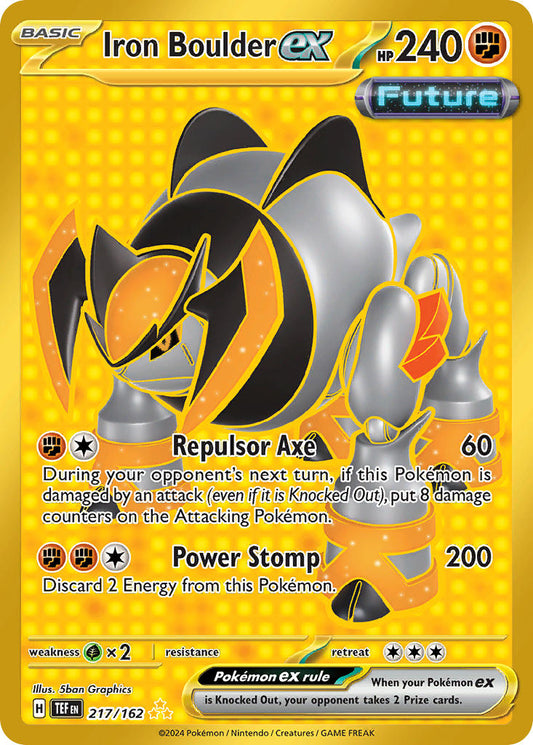 217/162  Iron Boulder ex - 217/162