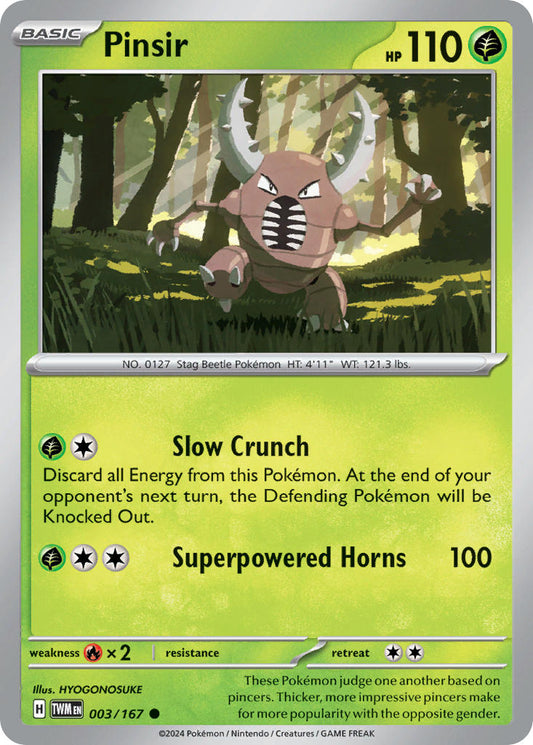 003/167  Pinsir - 003/167
