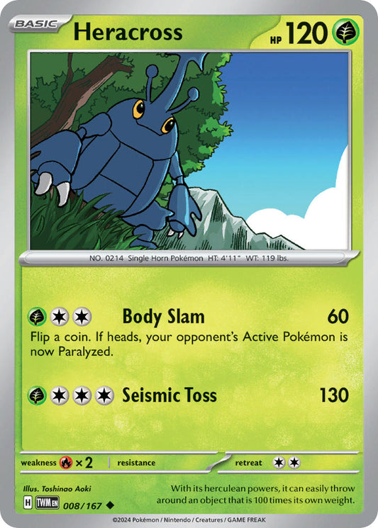 008/167  Heracross