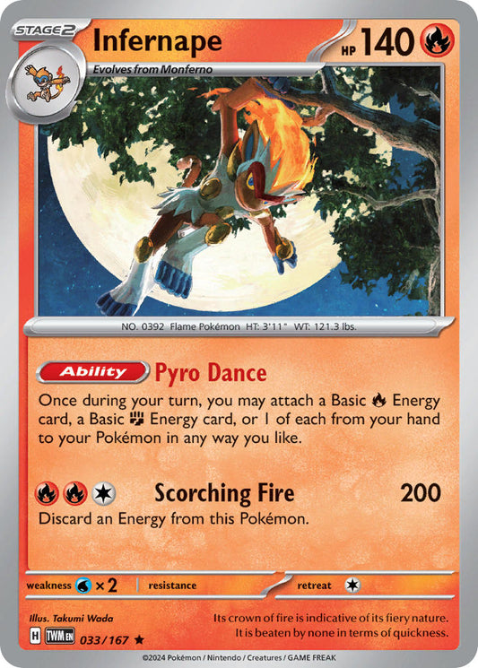033/167  Infernape - 033/167