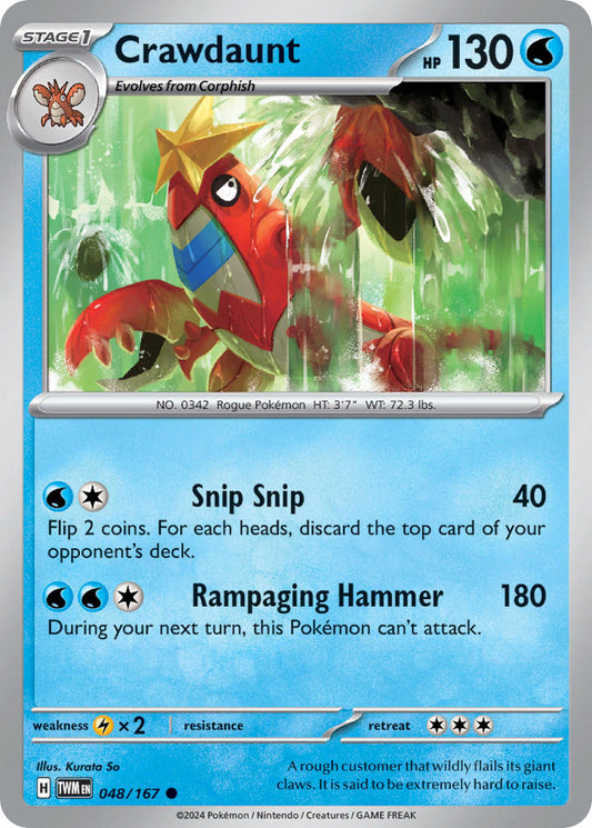 048/167  Crawdaunt