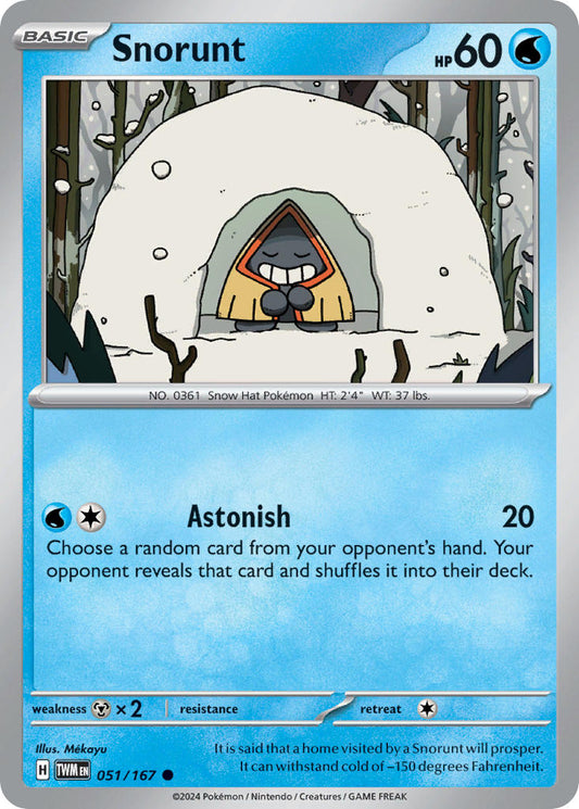 051/167  Snorunt