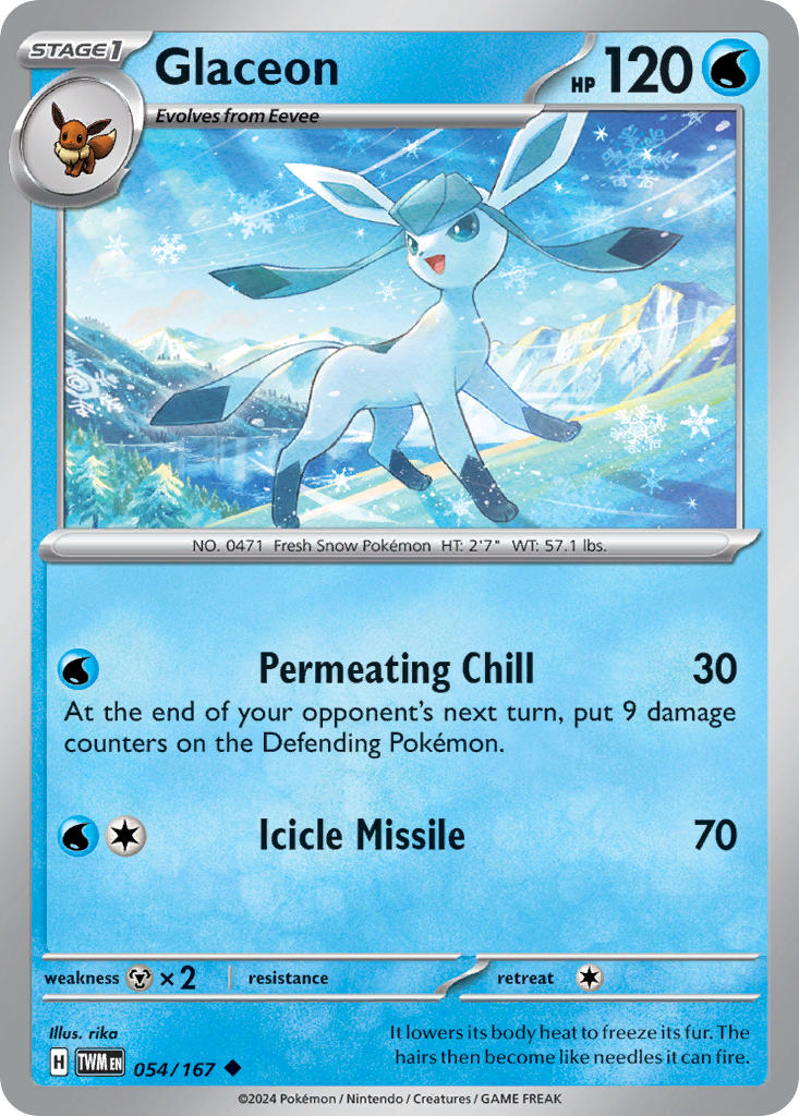 054/167  Glaceon