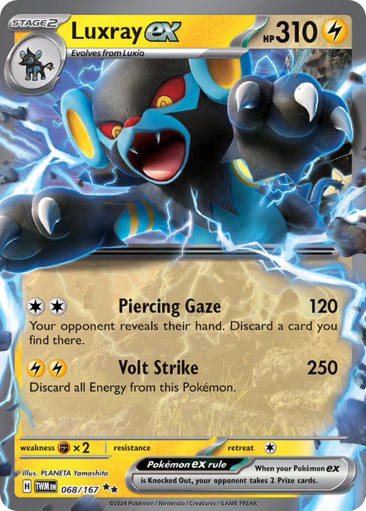 068/167  Luxray ex - 068/167