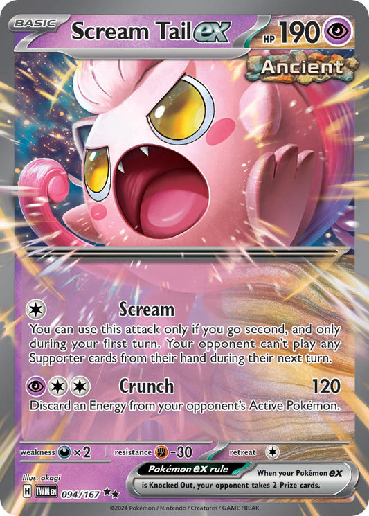 094/167  Scream Tail ex - 094/167
