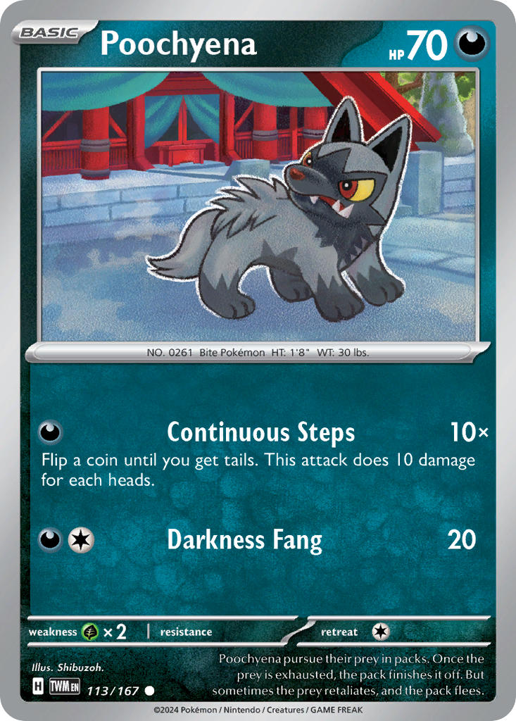 113/167  Poochyena