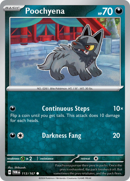 113/167  Poochyena