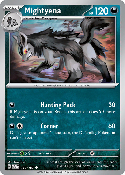 114/167  Mightyena