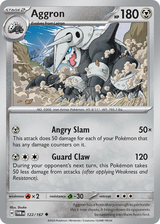 122/167  Aggron