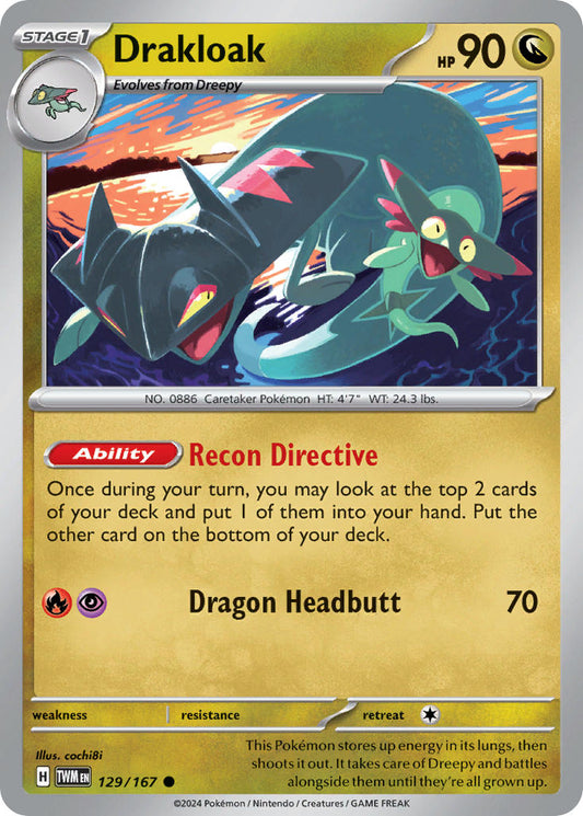 129/167  Drakloak