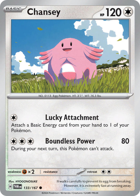 133/167  Chansey - 133/167