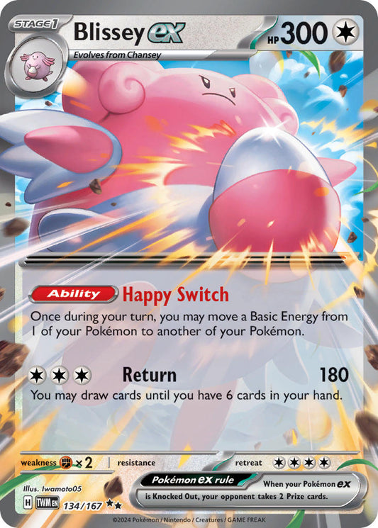 134/167  Blissey ex - 134/167