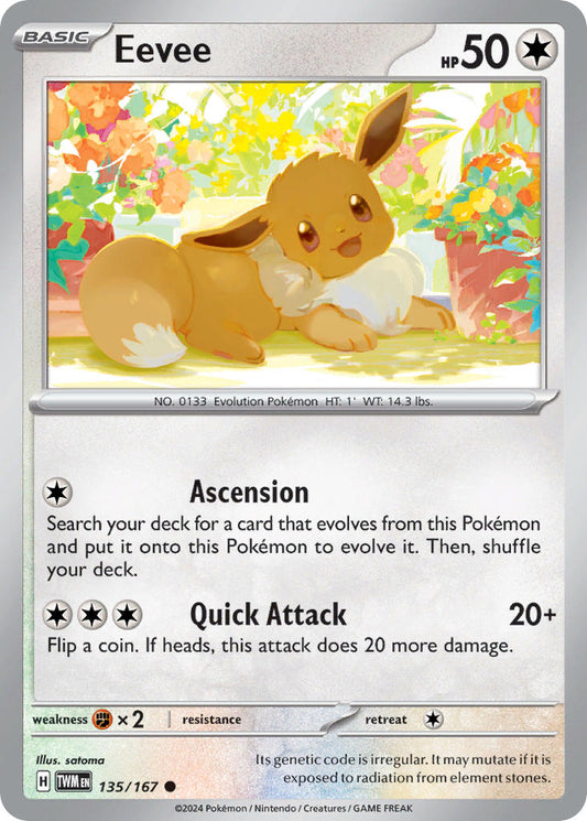 135/167  Eevee - 135/167
