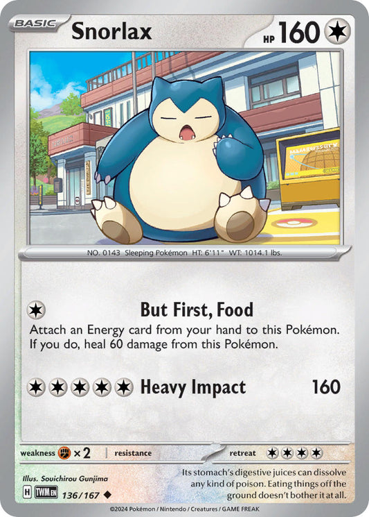 136/167  Snorlax