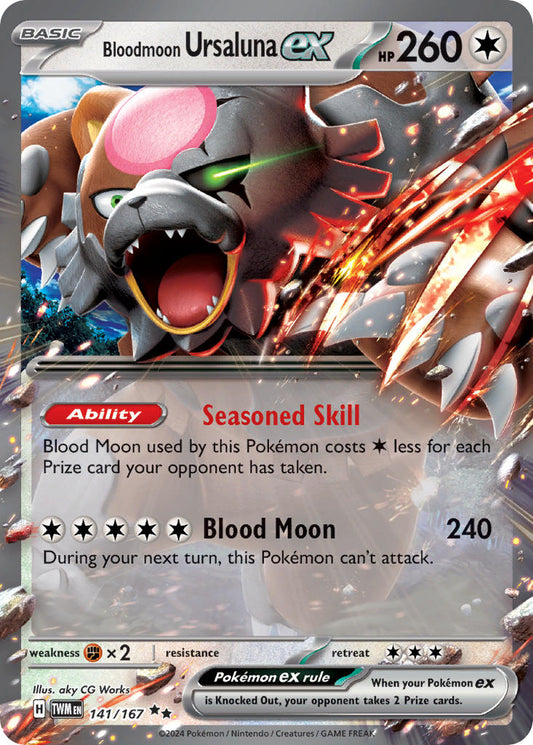 141/167  Bloodmoon Ursaluna ex - 141/167