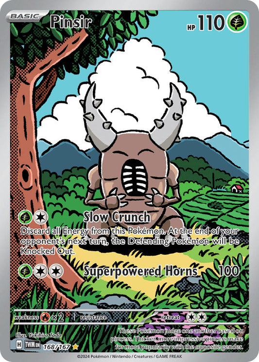 168/167  Pinsir - 168/167