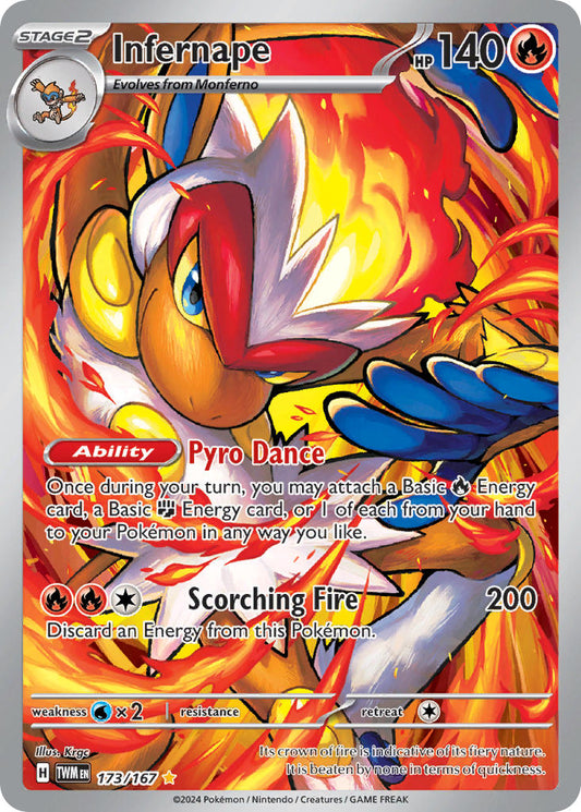 173/167  Infernape - 173/167