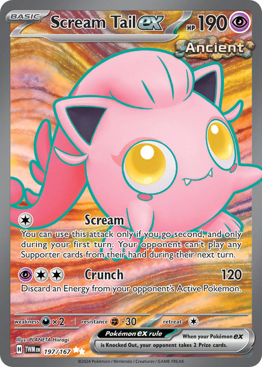 197/167  Scream Tail ex - 197/167