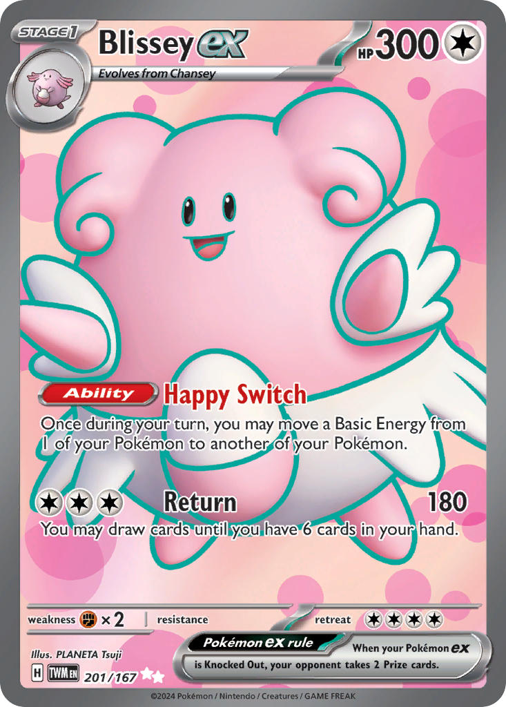 201/167  Blissey ex - 201/167