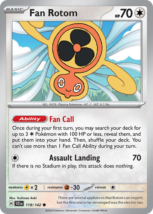 118/142  Fan Rotom