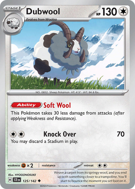 125/142  Dubwool