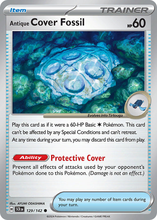129/142  Antique Cover Fossil