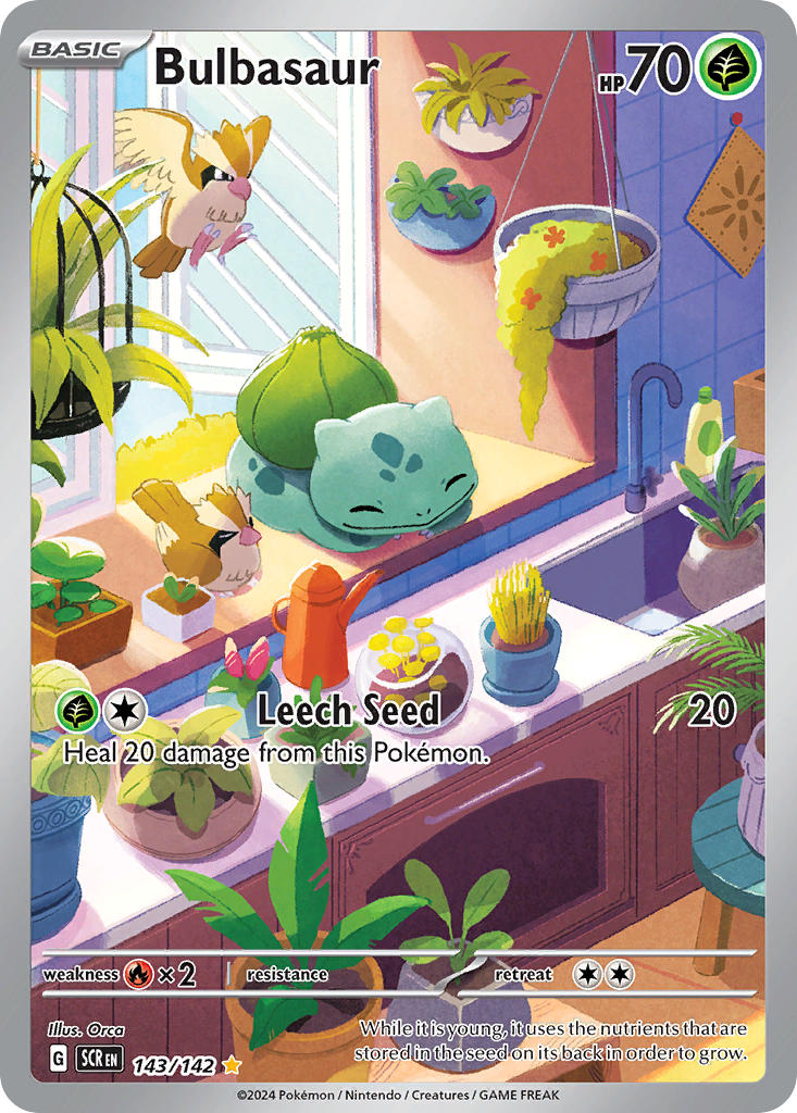 143/142  Bulbasaur