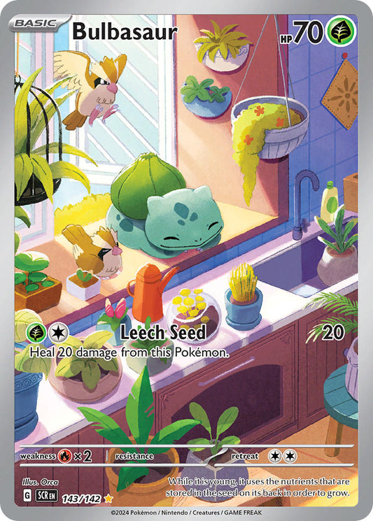 143/142  Bulbasaur