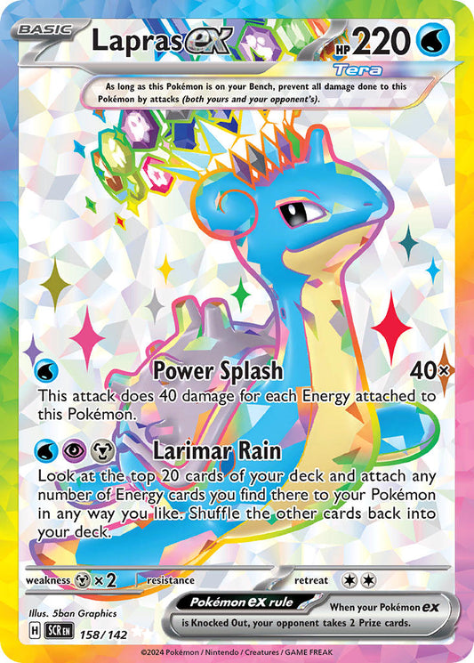 158/142  Lapras ex - 158/142