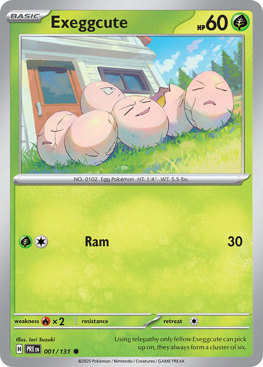 001/131  Exeggcute (Master Ball Pattern)