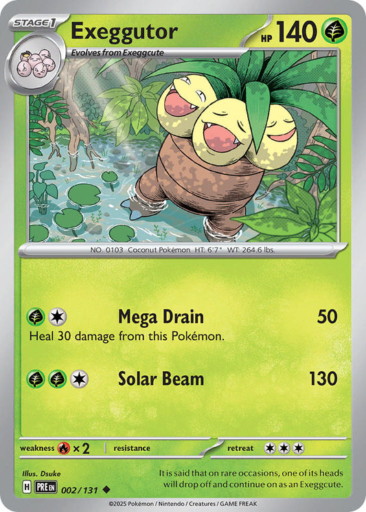 002/131  Exeggutor (Master Ball Pattern)