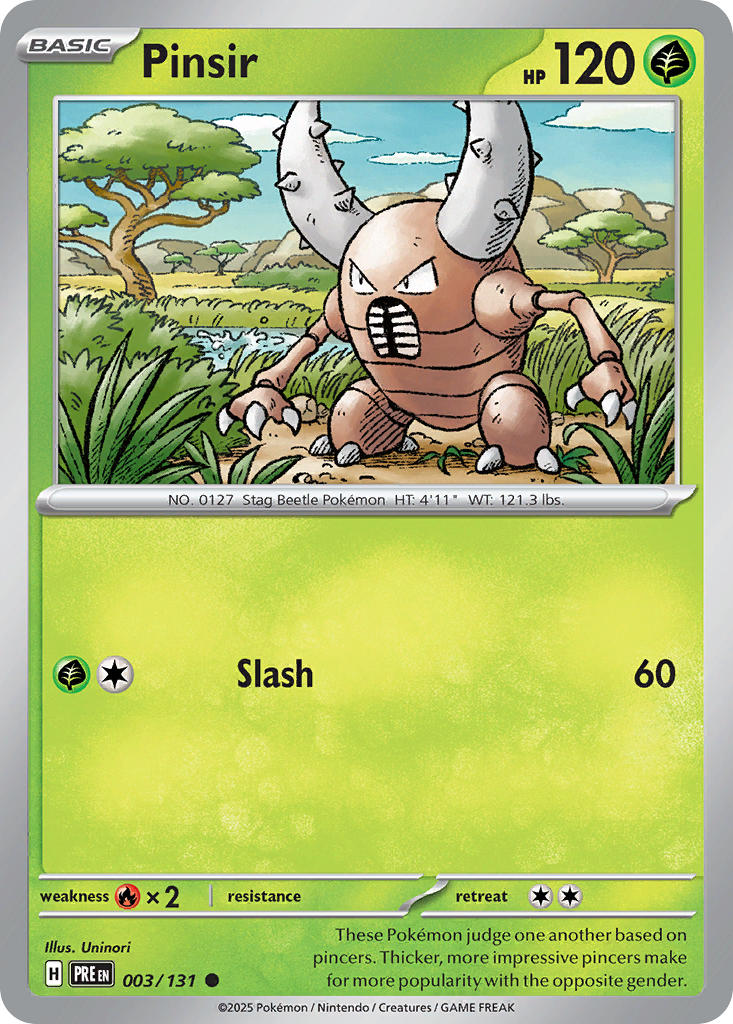 003/131  Pinsir (Master Ball Pattern)