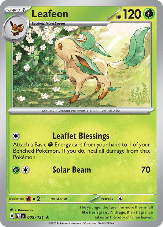 005/131  Leafeon (Master Ball Pattern)