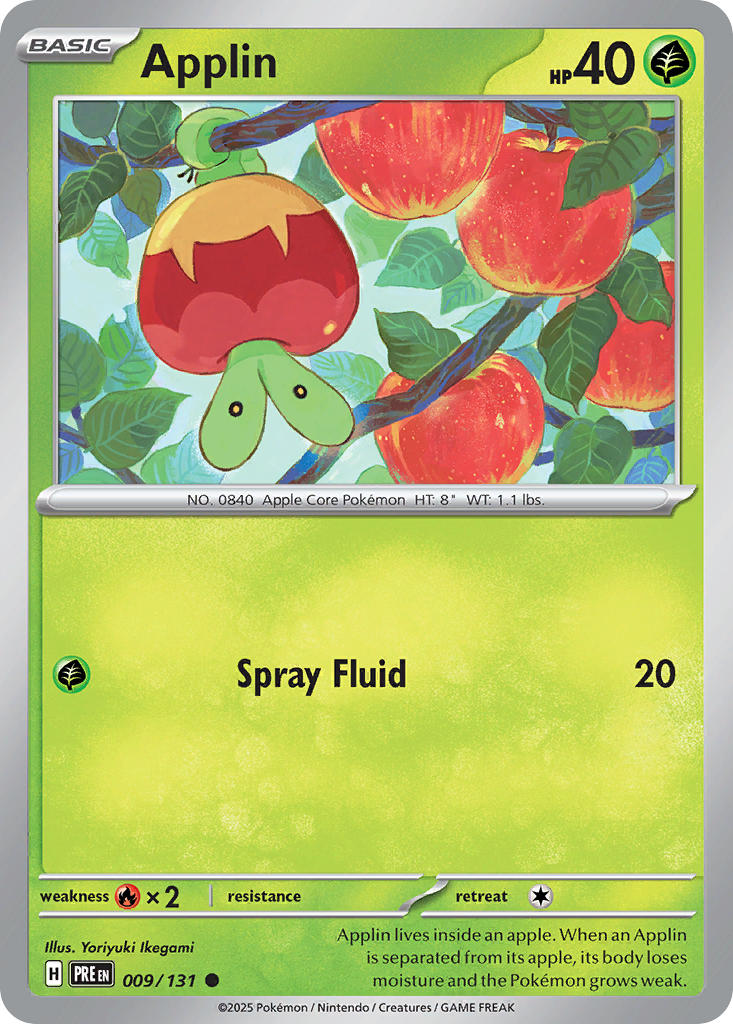 009/131  Applin (Master Ball Pattern)