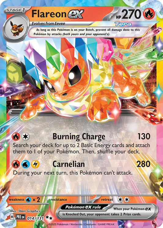 014/131  Flareon ex - 014/131