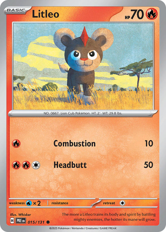 015/131  Litleo (Poke Ball Pattern)