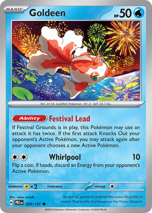 020/131  Goldeen (Poke Ball Pattern)