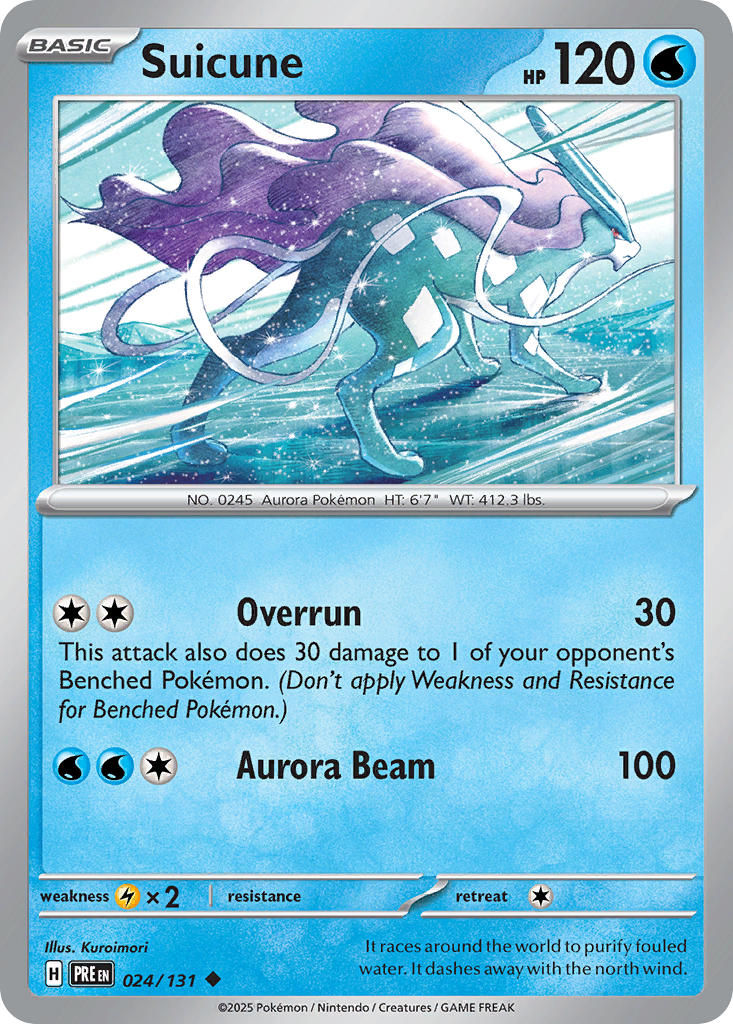 024/131  Suicune (Poke Ball Pattern)