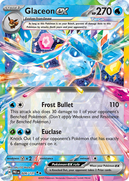 026/131  Glaceon ex - 026/131