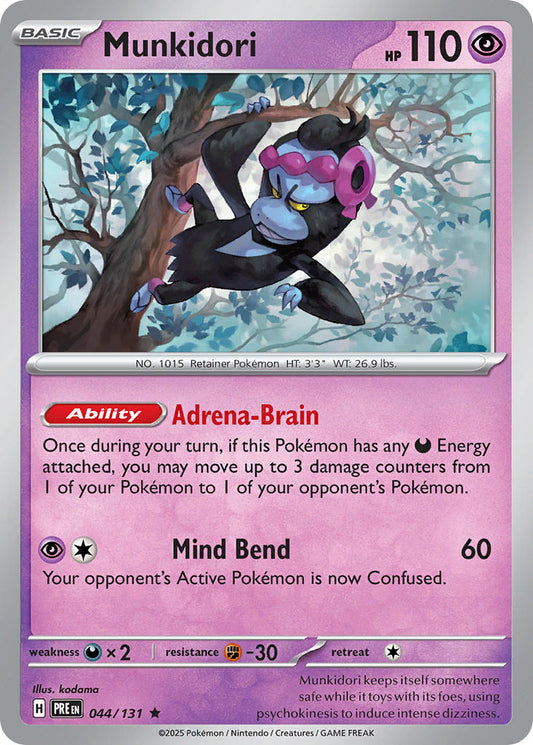 044/131  Munkidori (Poke Ball Pattern)