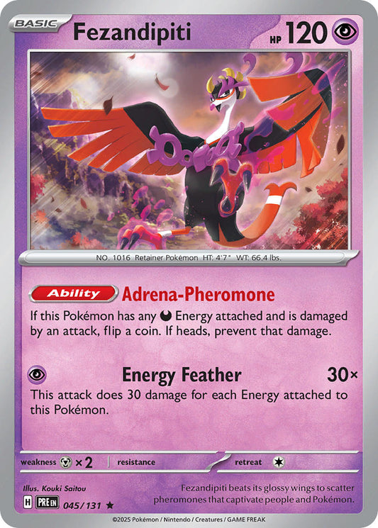 045/131  Fezandipiti (Master Ball Pattern)