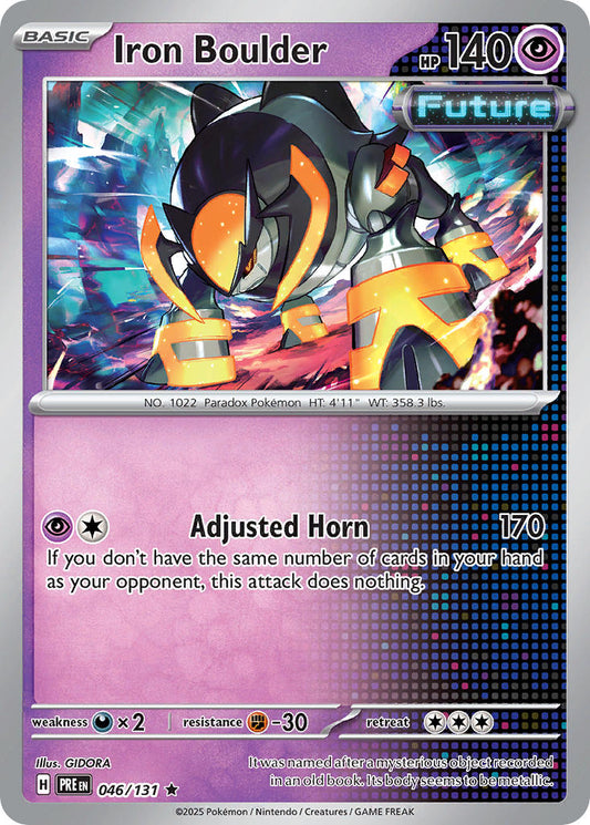 046/131  Iron Boulder (Poke Ball Pattern)