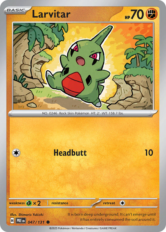 047/131  Larvitar (Master Ball Pattern)