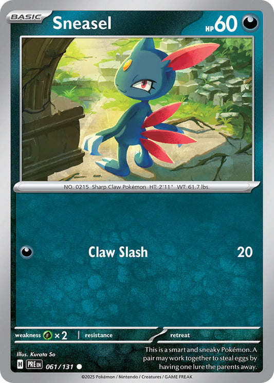 061/131  Sneasel (Master Ball Pattern)