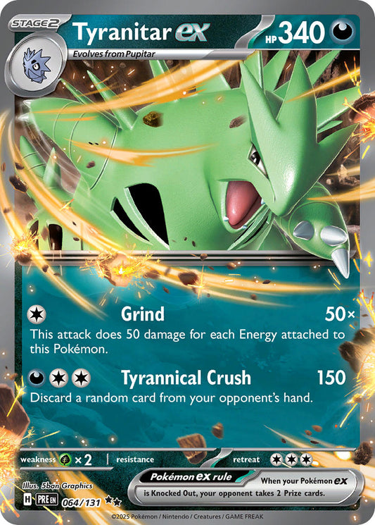 064/131  Tyranitar ex