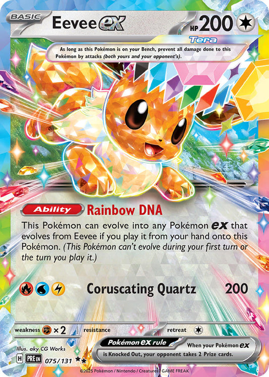 075/131  Eevee ex - 075/131